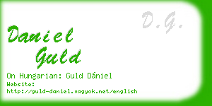 daniel guld business card